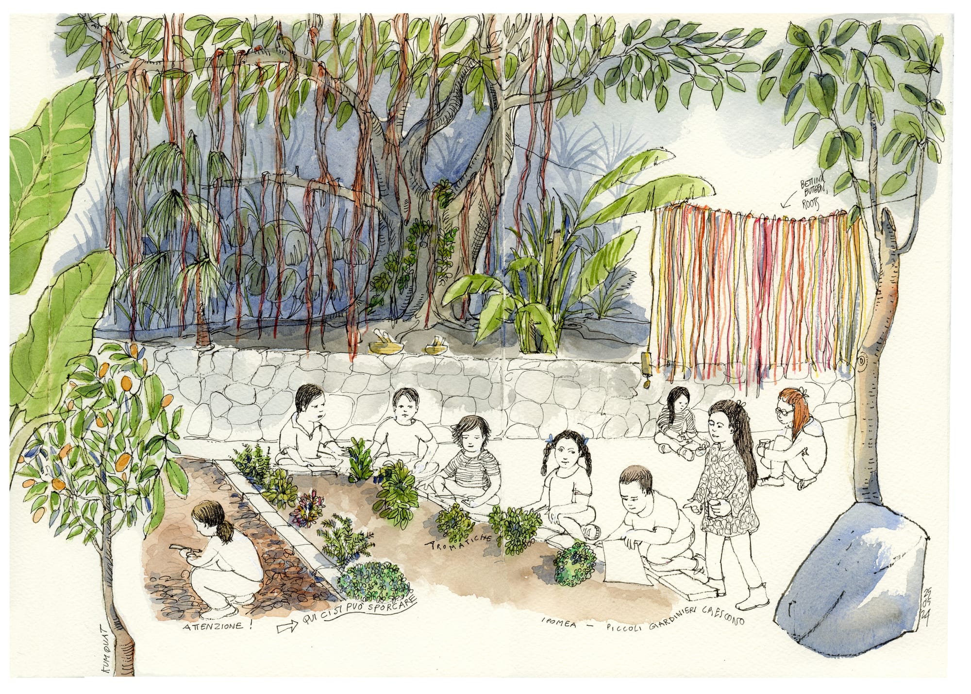 Ipomea Live Sketching 2025: Simonetta Capecchi