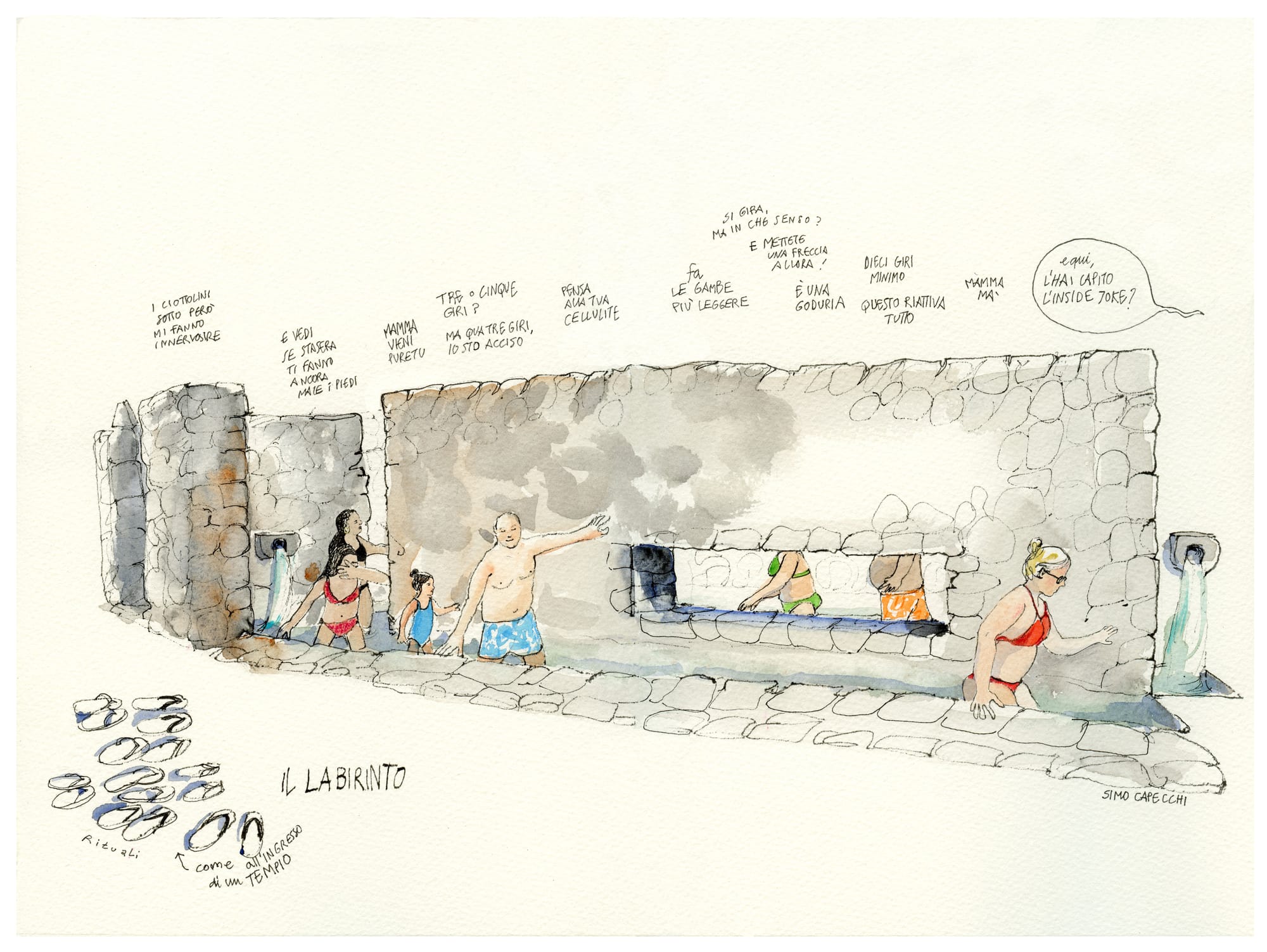 Ipomea Live Sketching 2025: Simonetta Capecchi