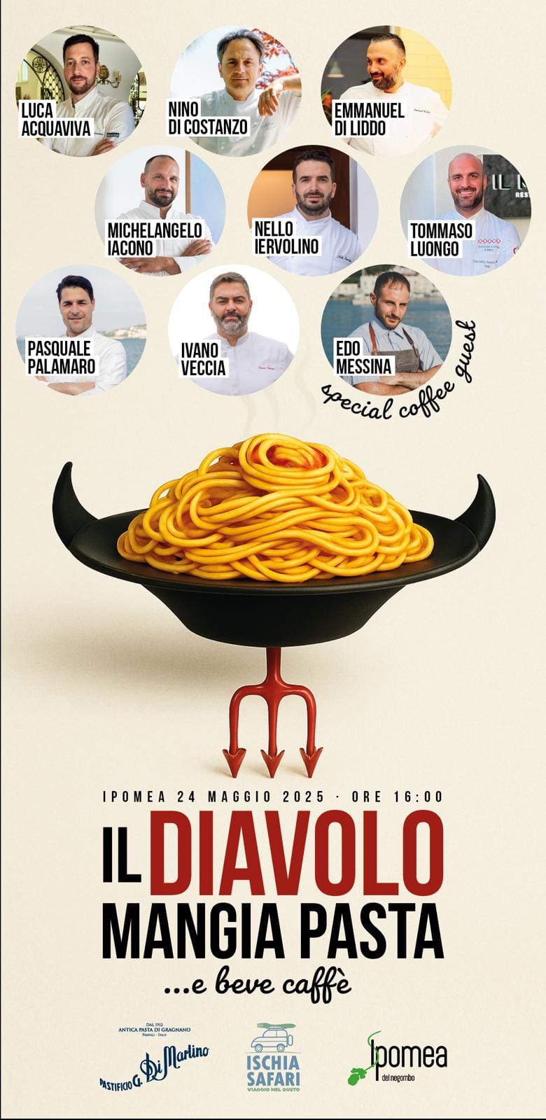 Ipomea del Negombo 2025: Edo Messina "Il Capitano Coffee