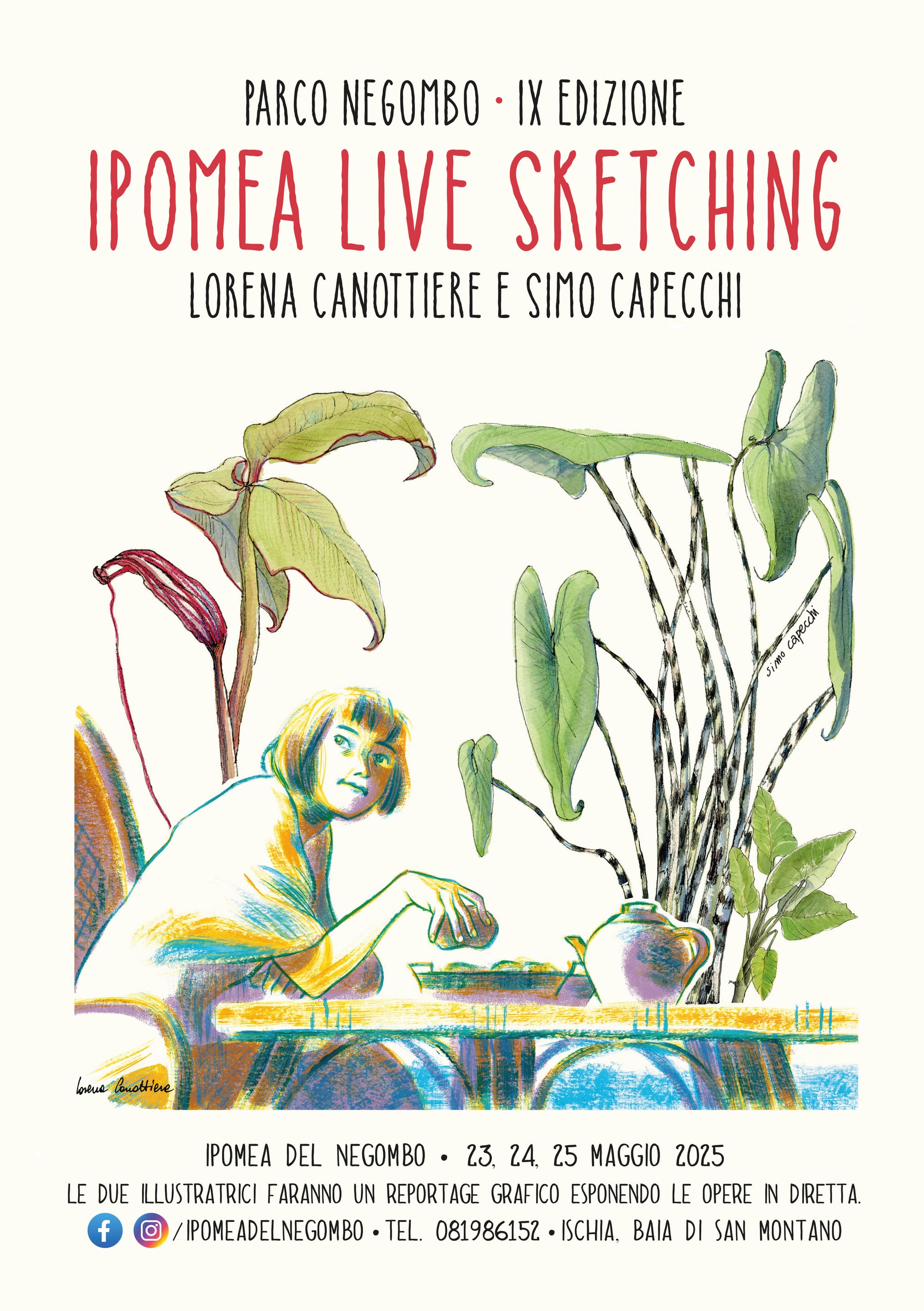 Ipomea Live Sketching 2025: Lorena Canottiere