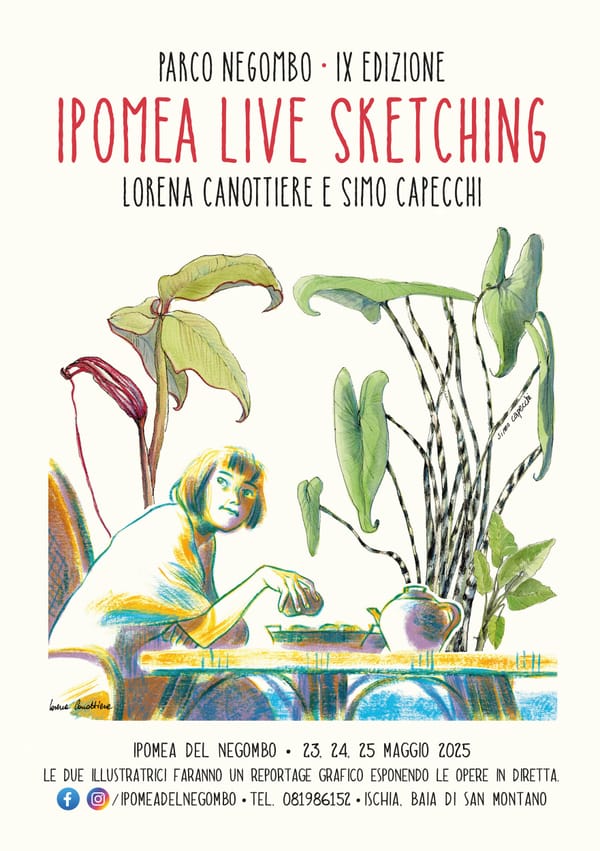 Ipomea Live Sketching 2025: Lorena Canottiere