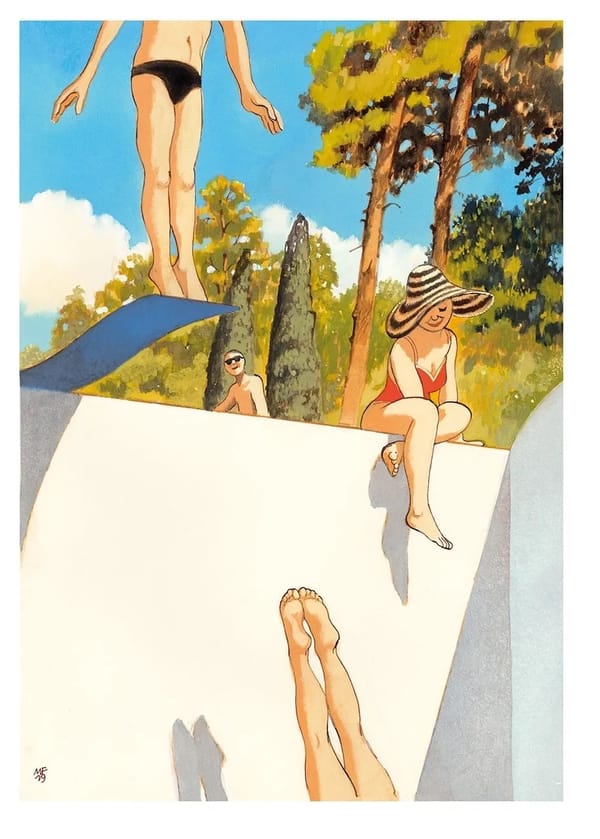 Ipomea live sketching 2026: Manuele Fior